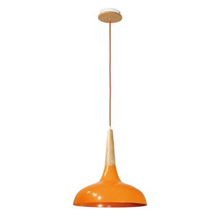 Cup loftslampe i orange/ask fra Design by Grönlund